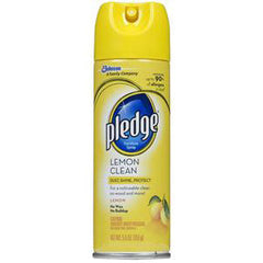 PLEDGE LEMON CLEAN WOOD POLISH SPRAY