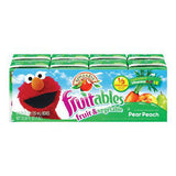 APPLE & EVE FRUITABLES PEAR PEACH JUICE - 8 PACK