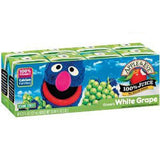 APPLE & EVE SESAME STREET WHITE GRAPE JUICE - 8 PACK