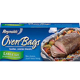 REYNOLDS OVEN BAGS LARGE SIZE 16 IN 17.5 IN