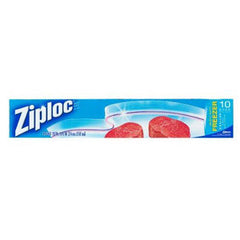 ZIPLOC DOUBLE ZIPPER FREEZER BAGS - 2 GALLONS