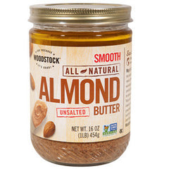 WOODSTOCK FARM NATURAL ALMOND BUTTER SMOOTH