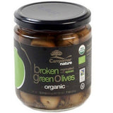 CAMPOMAR NATURE ORGANIC BROKEN GREEL OLIVES MARINATED WITH SPICES