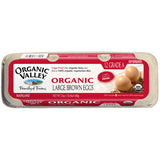 ORGANIC VALLEY ORGANIC LARGE BROWN EGGS