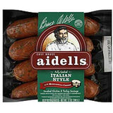 AIDELLS ALL NATURAL ITALIAN STYLE WITH MOZZARELLA CHEESE SMOKED SAUSAGE