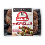 AIDELLS TERRIYAKI & PINEAPPLE CHICKEN MEATBALLS