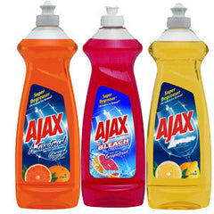 AJAX LEMON     SUPER DEGREASER DISH LIQUID