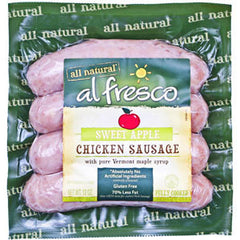 AL FRESCO ALL NATURAL SWEET APPLE CHICKEN SAUSAGE