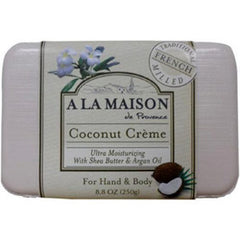 ALAMAISON DE PROVENCE COCONUT CREME HAND AND BODY BAR SOAP