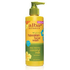 ALBA BOTANICA HAWAIIAN COCONUT MILK FACE WASH