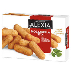 ALEXIA NATURAL MOZZARELLA STIX WITH ITALIAN HERB AND OLIVE OIL