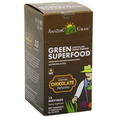 AMAZING GRASS GREEN SUPERFOOD CHOCOLATE DRINK     POWDER