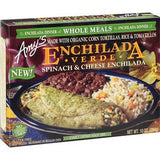 AMY'S WHOLE MEALS ENCHILADA VERDE SPINACH & CHEESE