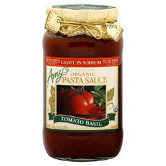 AMY'S LIGHT SODIUM TOMATO BASIL SAUCE