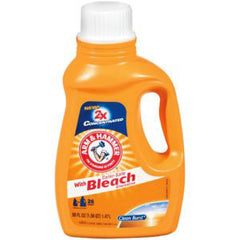 ARM & HAMMER 2X LIQUID DETERGENT WITH BLEACH ALTERNATIVE - 26 LOADS