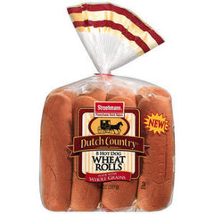 ARNOLD WHEAT HOT DOG ROLL 8 PACK BUNS