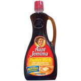 AUNT JEMIMA BUTTER RICH SYRUP