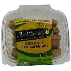 AUNT GUSSIE'S HAZELNUT BISCUIT SUGAR FREE