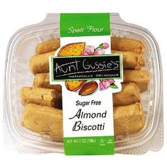 AUNT GUSSIE'S SUGAR FREE ALMOND BISCOTTIS