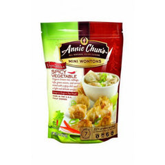 ANNIE CHUN'S MINI WONTONS SPICY VEGETABLE