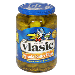 VLASIC BREAD & BUTTER PICKLE CHIPS