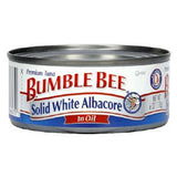 BUMBLE BEE SOLID WHITE ALBACORE TUNA IN OIL