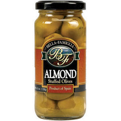 BELLA FAMIGLIA ALMOND STUFFED OLIVES