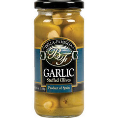 BELLA FAMIGLIA GARLIC STUFFED OLIVES