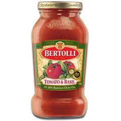 BERTOLLI TOMATO & BASIL PASTA SAUCE