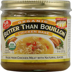 BETTER THAN BOUILLON ORGANIC CHICKEN BASE