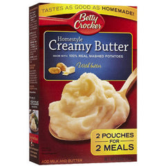 BETTY CROCKER HOMESTYLE  CREAMY BUTTER POTATOES