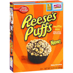 BETTY CROCKER  REESE'S PUFFS MUFFIN MIX