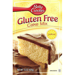 BETTY CROCKERS GLUTEN FREE YELLOW CAKE MIX