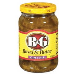 B&G BREAD AND BUTTER CHIPS PICKLES