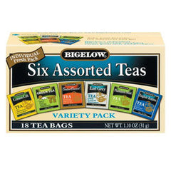 BIGELOW 6 ASSORTED HERBS TEA