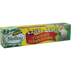 BIOBAG LAWN & LEAF CERTIFIED COMPOSTABLE BAGS