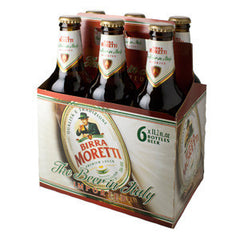 BIRRA MORETTI THE BEER IN ITALY IMPORTED