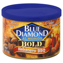 BLUE DIAMOND BOLD HABANERO BBQ ALMONDS