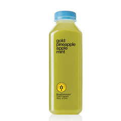 BLUEPRINT GOLD PINEAPPLE APPLE MINT UNPASTEURIZED JUICE