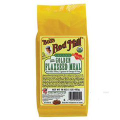 BOB'S RED MILL ORGANIC GLUTEN FREE FLAXSEED GOLDENMEAL