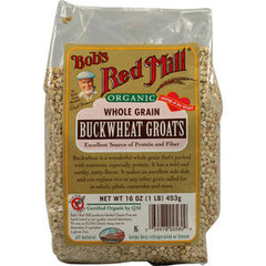 BOB'S RED MILL ORGANIC BUCKWHEAT GROATS RAW