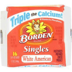 BORDEN WHITE AMERICAN SLICES