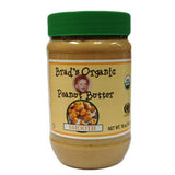 BRAD'S ORGANIC SMOOTH PEANUT BUTTER