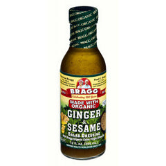 BRAGG ORGANIC GINGER & SESAME SALAD DRESSING