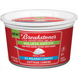 BREAKSTONE 2% REDUCED SODIUM COTTAGE CHEESE