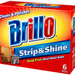 BRILLO STRIP N SHINE PADS