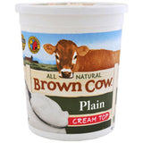 BROWN COW PLAIN CREAM TOP YOGURT