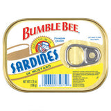 BUMBLE BEE SARDINES IN MUSTARD