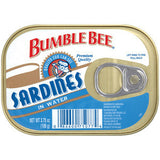 BUMBLE BEE SARDINES IN WATER