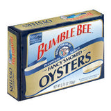 BUMBLE BEE SMOKED OYSTERS